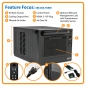 TRP KIT AUTOCONTENIDO AIRE 7U 120V+Transformador+UPS 3KVA 